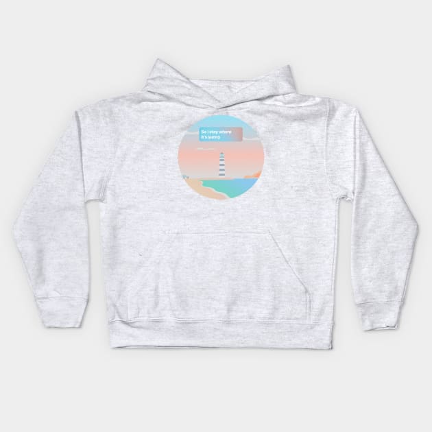 Take Some Time Surfaces Kids Hoodie by mansinone3